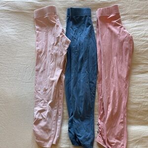 Kids Leggings Set - Pink and Blue